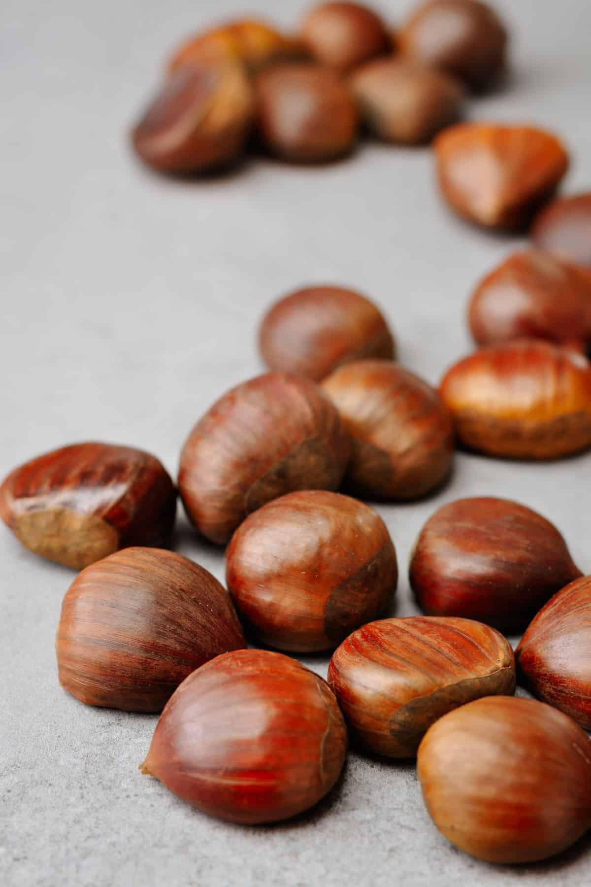 chestnuts on a table