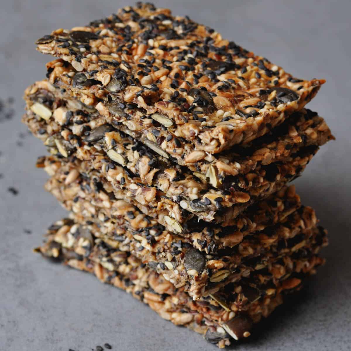 Golden Swedish Multi-Seed Crispbread (Knäckebröd)