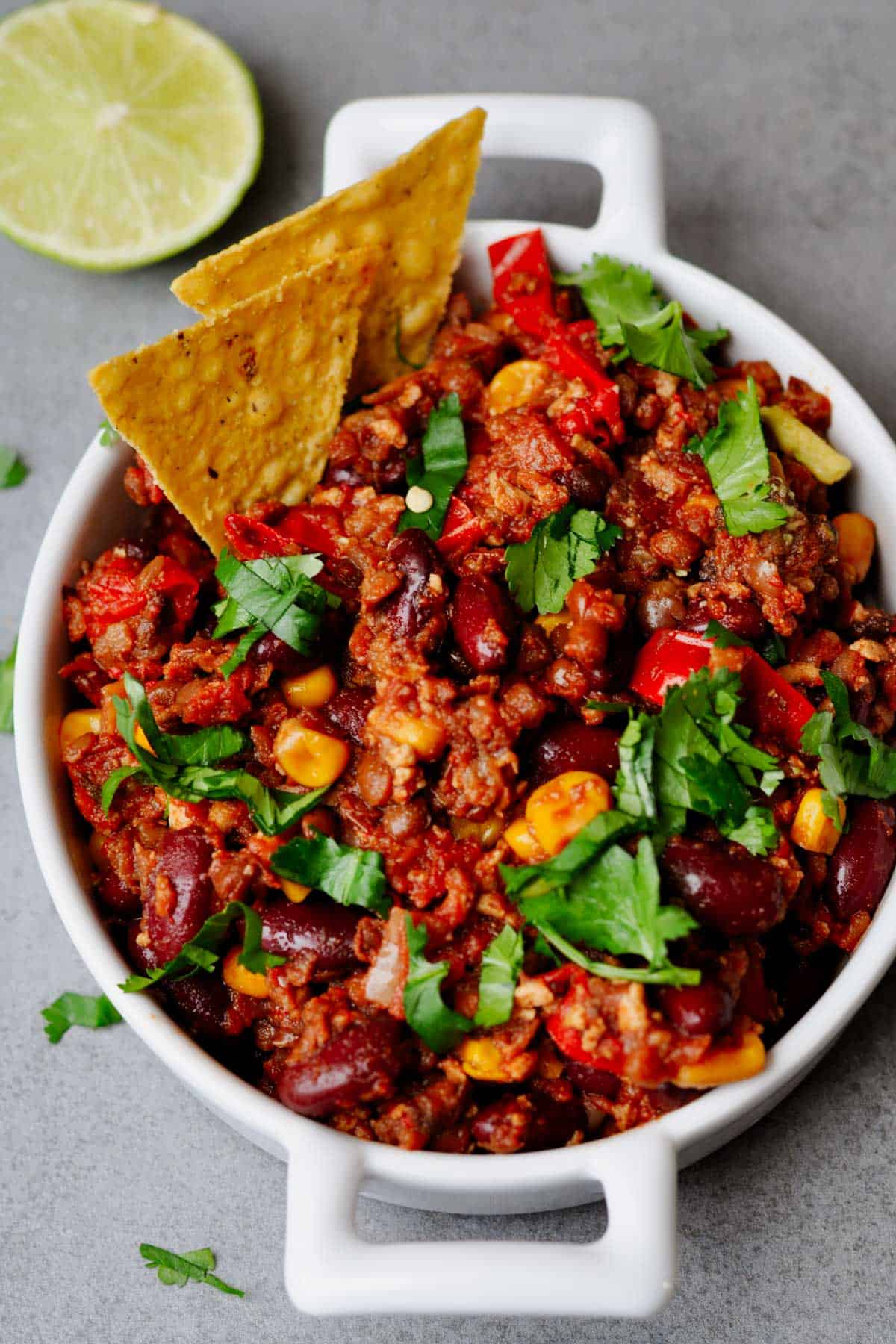 vegan chili con carne (sin carne)