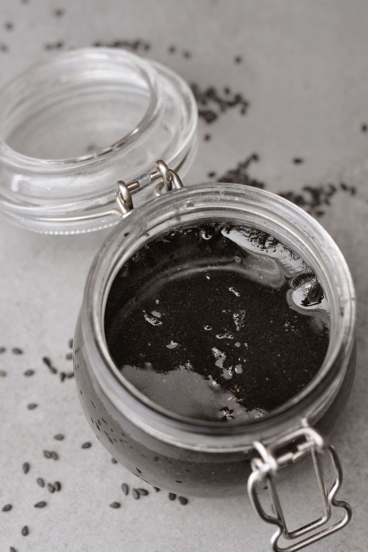 black sesame paste