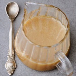 the healthiest ever vegan salted caramel sauce