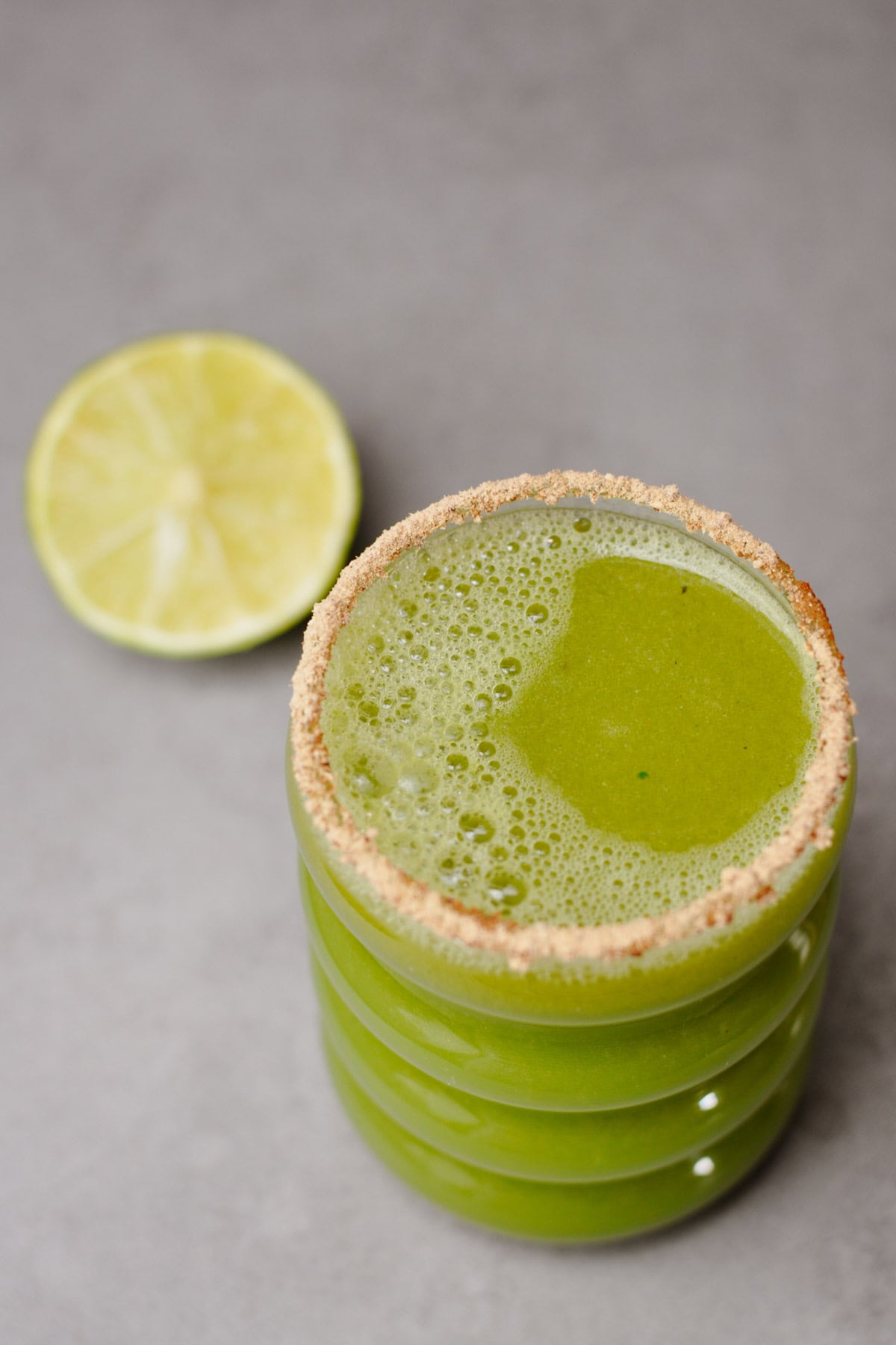 Shikanji (indian lemonade) in a glass