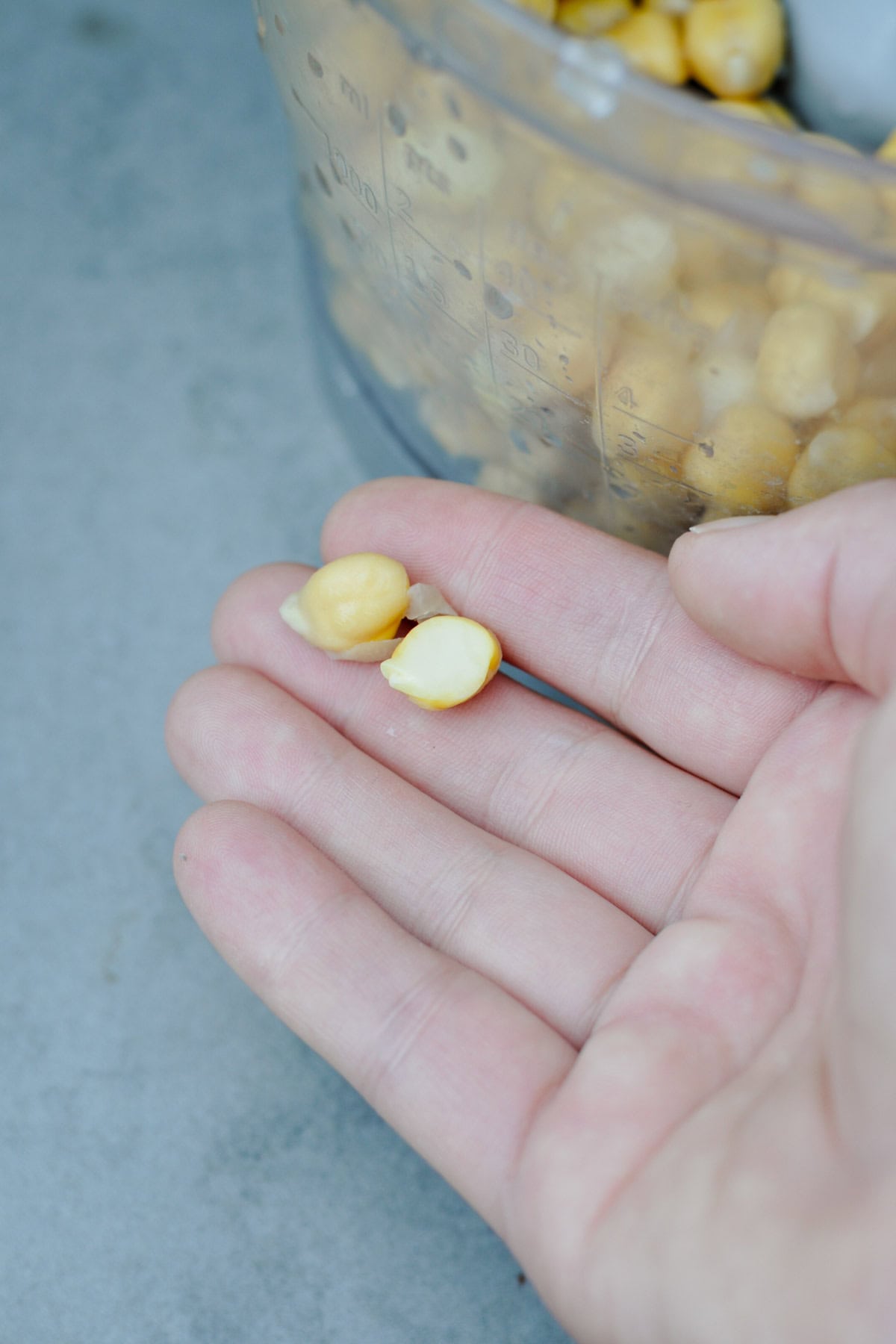 soaked chickpeas